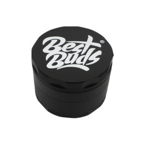 Best Buds Mighty Aluminium Grinder Black 4 Parts (60mm)